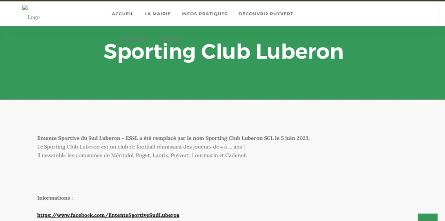 Ancien site du Sporting Club Luberon, avant refonte